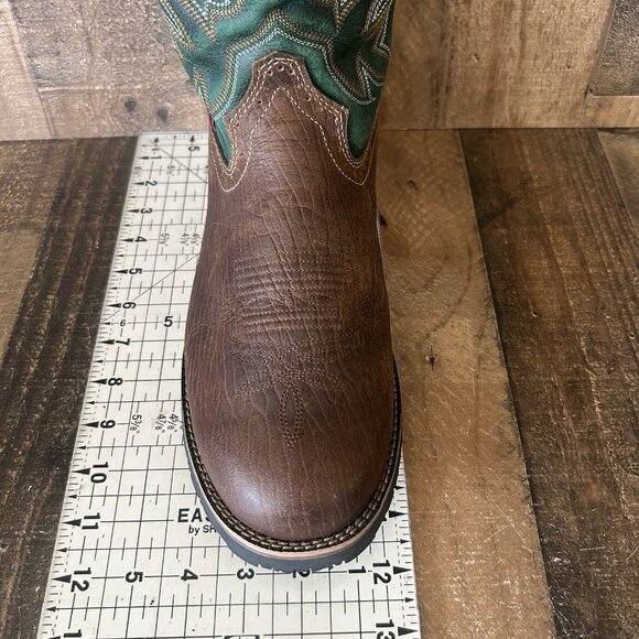 Justin GS9070 George Strait Waterproof Western Cowboy Boots Mens 10 EE - Picture 6 of 12